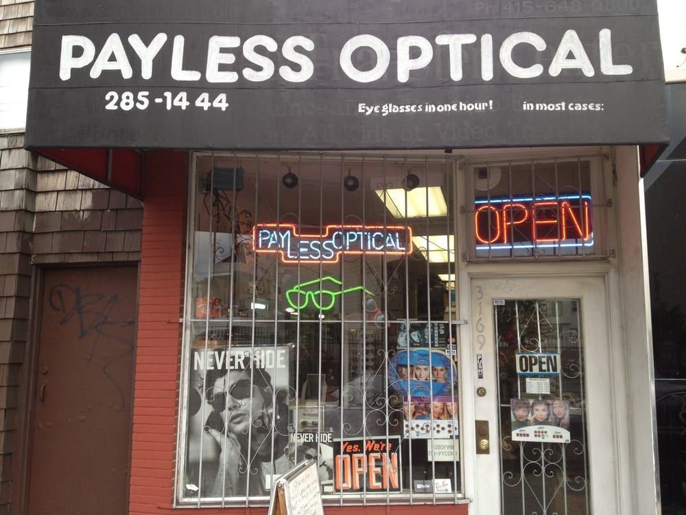 Payless optical clearance